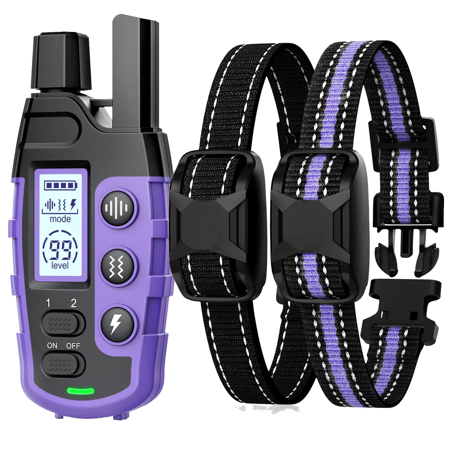 WXRPET 3300Ft Remote Control Waterproof Dog Training Collar