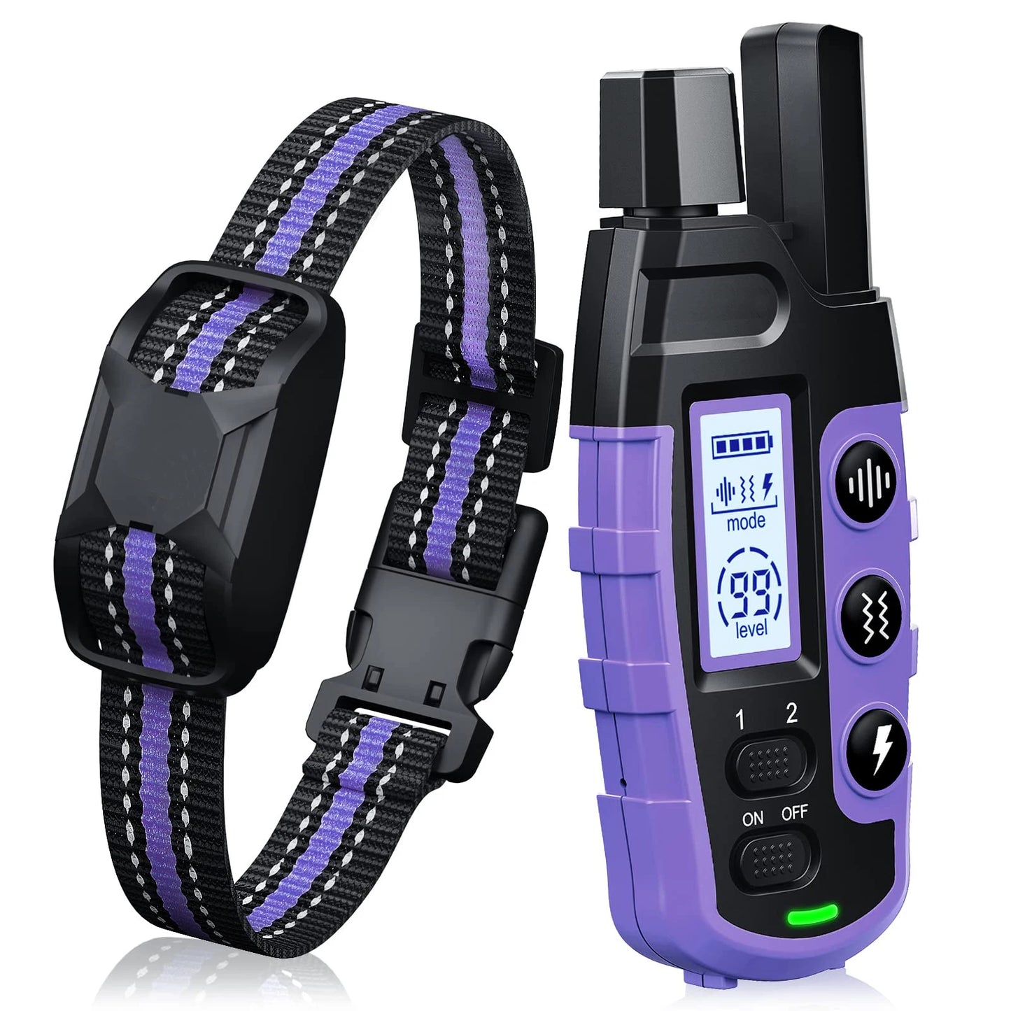 WXRPET 3300Ft Electric Dog Training Collar Remote Waterproof Beep Vibration