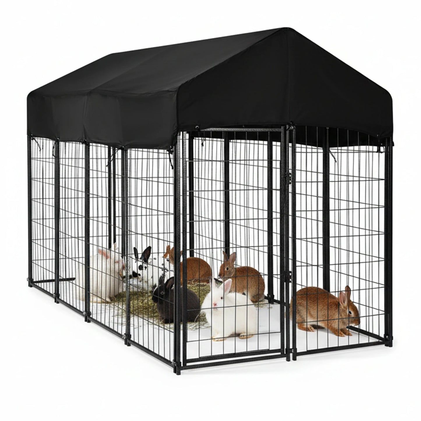 Outdoor Heavy Duty Welded Wire Dog Kennel and Playpen