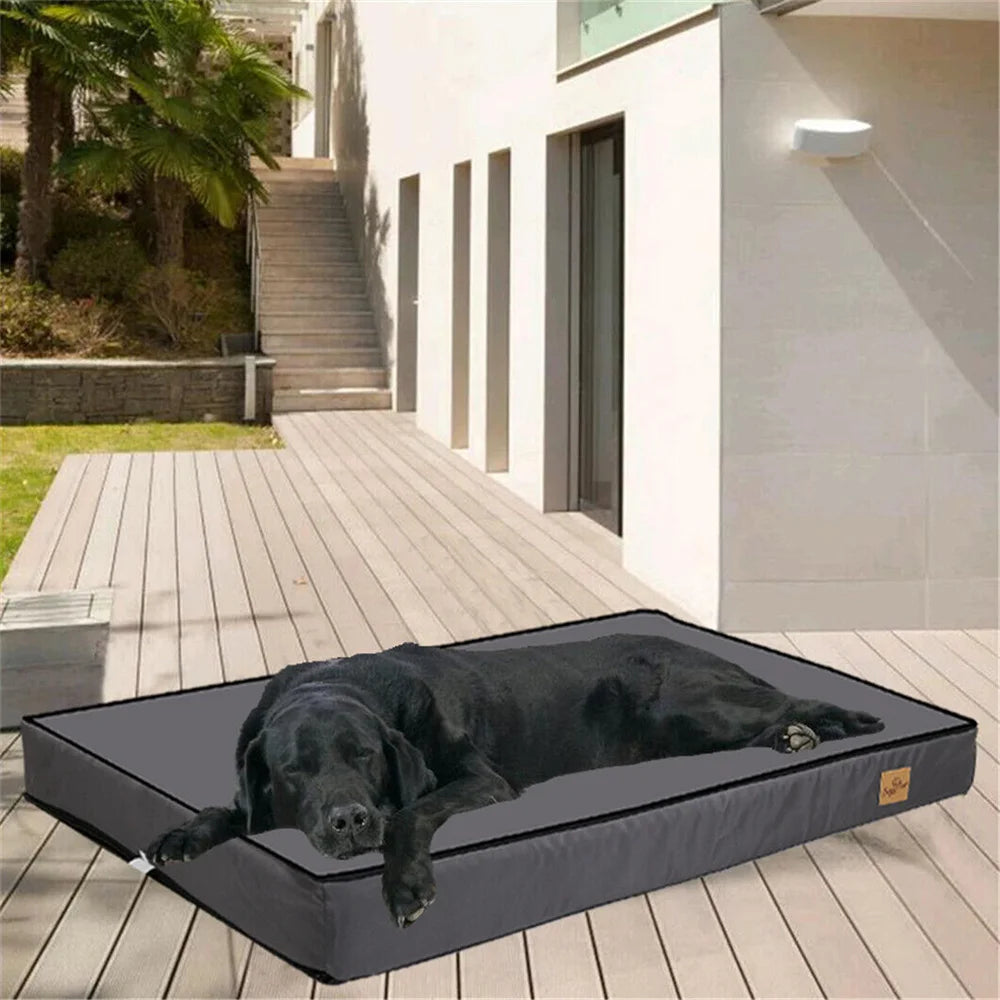 BORWARTCN Orthopaedic Dog Bed Waterproof Cushion 2 In 1 Mattress