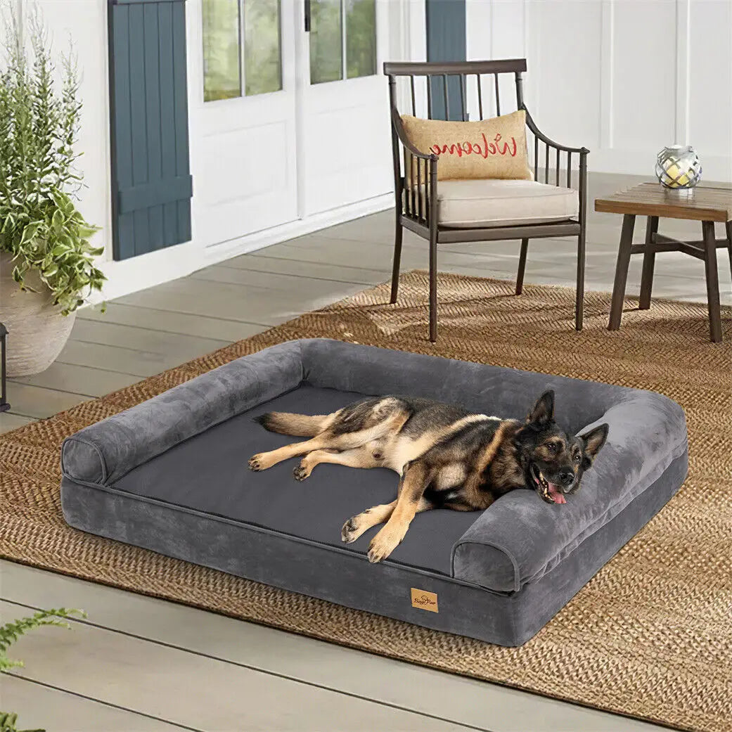 BINGOPAWCN Orthopedic Dog Bed Mattress With Removable Cover
