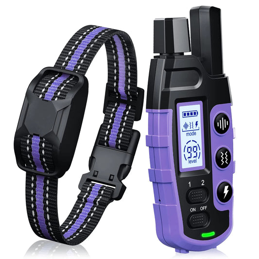 WXRPET 3300Ft Remote Control Waterproof Dog Training Collar