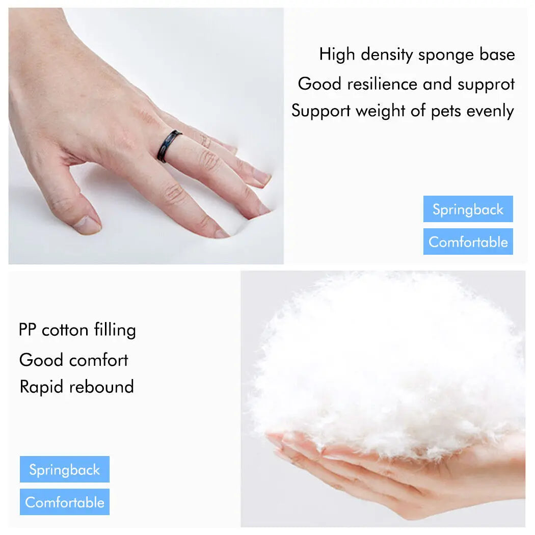 BINGOPAWCN Orthopedic Dog Bed Mattress With Removable Cover