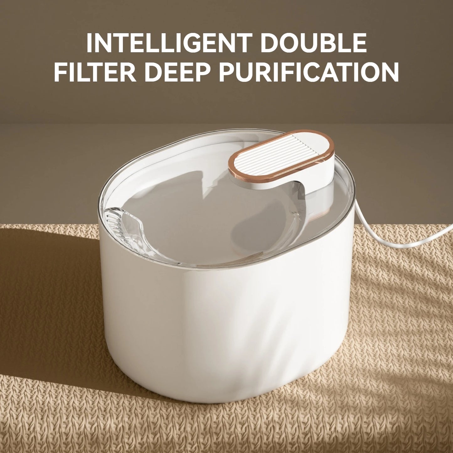 Automatic Pet Fountain Water Dispenser For Cats And Dogs