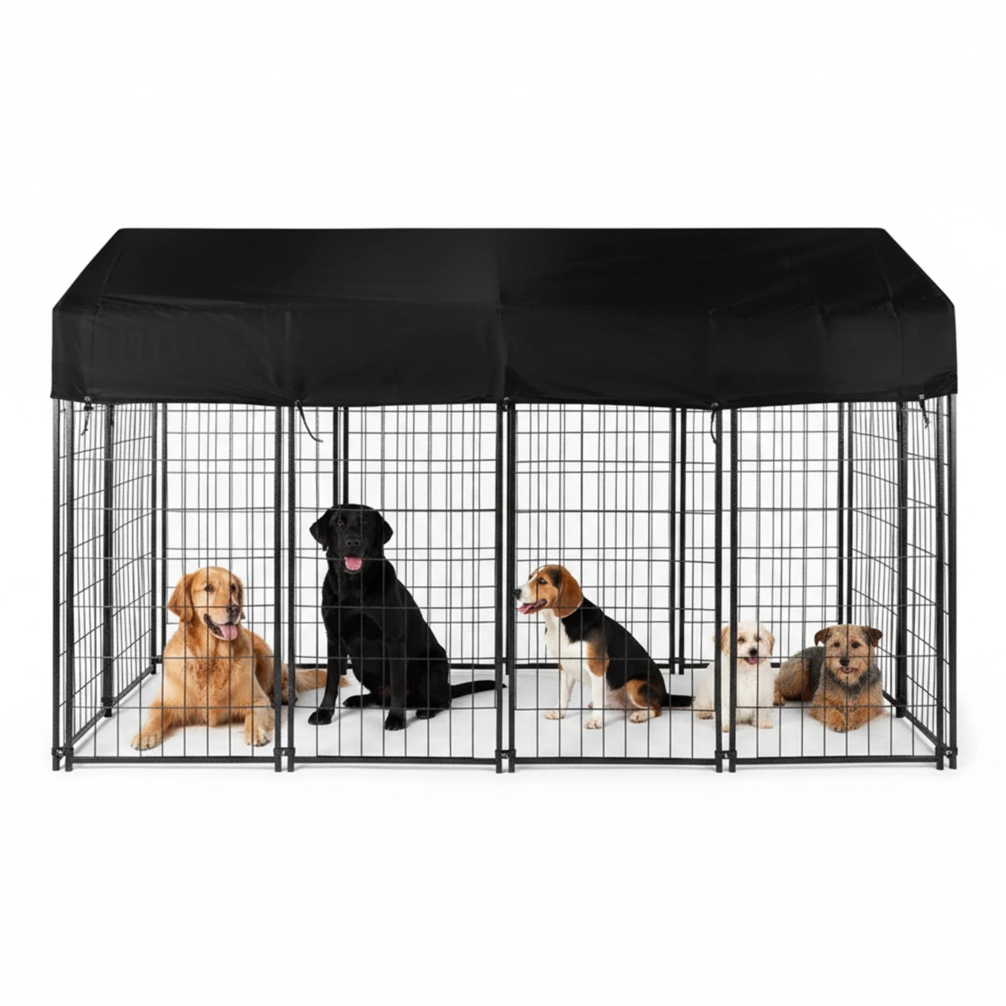 Outdoor Heavy Duty Welded Wire Dog Kennel and Playpen