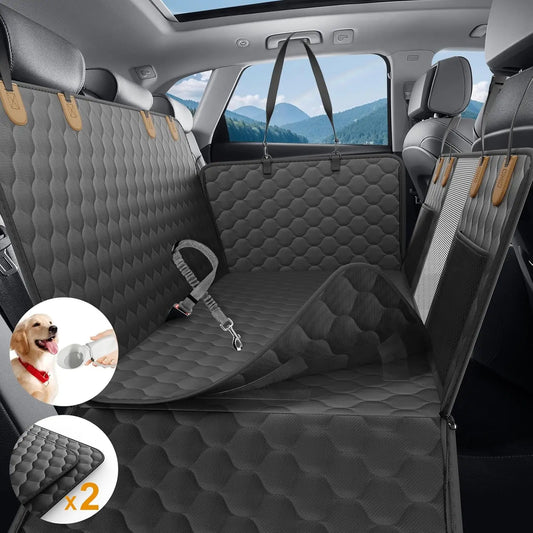 Wedyvko Waterproof Pet Dog Car Seat Hammock Back Seat Protector