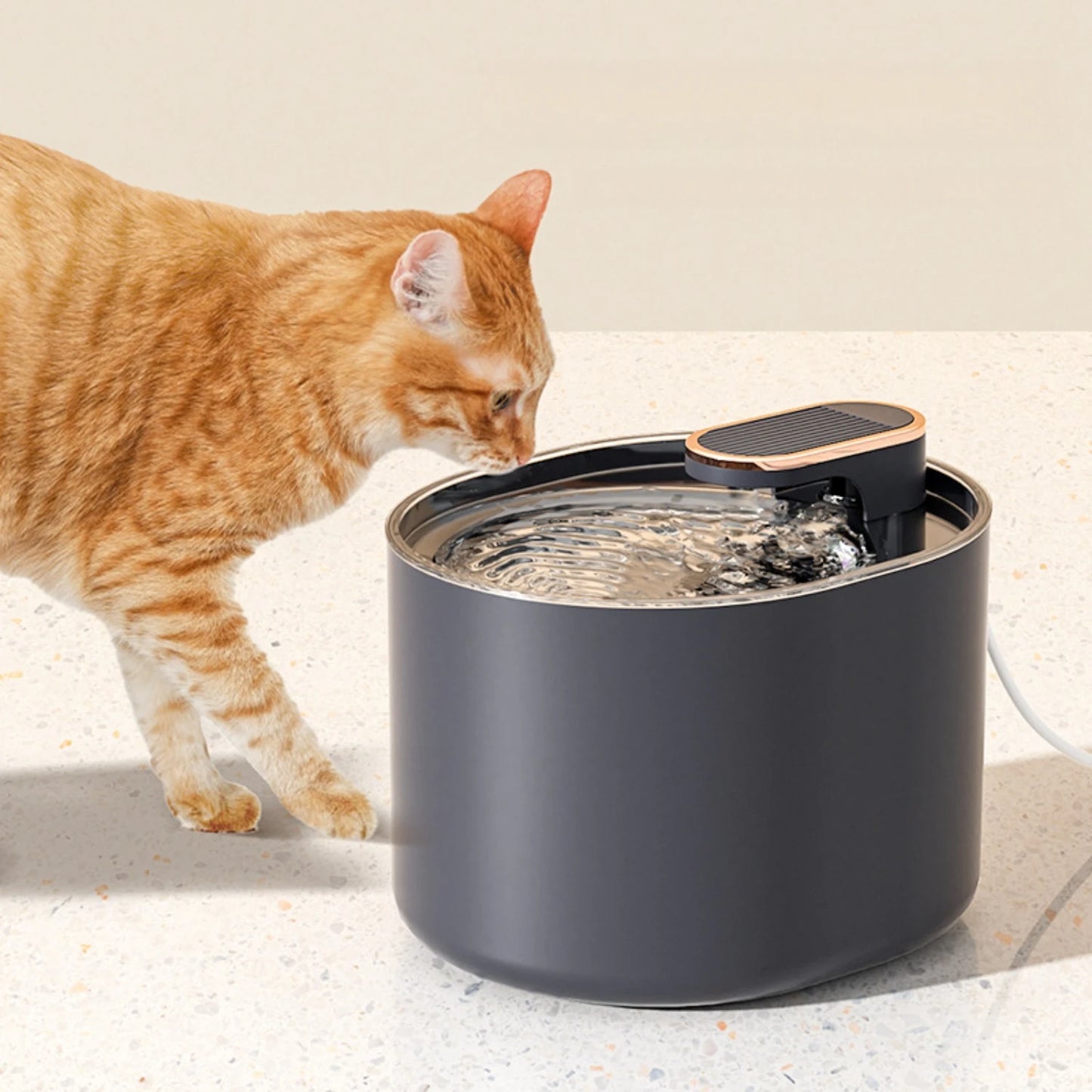 Automatic Pet Fountain Water Dispenser For Cats And Dogs