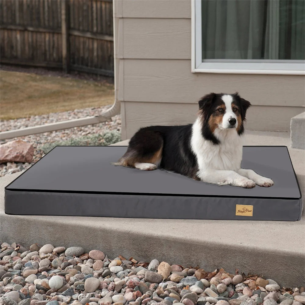 BORWARTCN Orthopaedic Dog Bed Waterproof Cushion 2 In 1 Mattress
